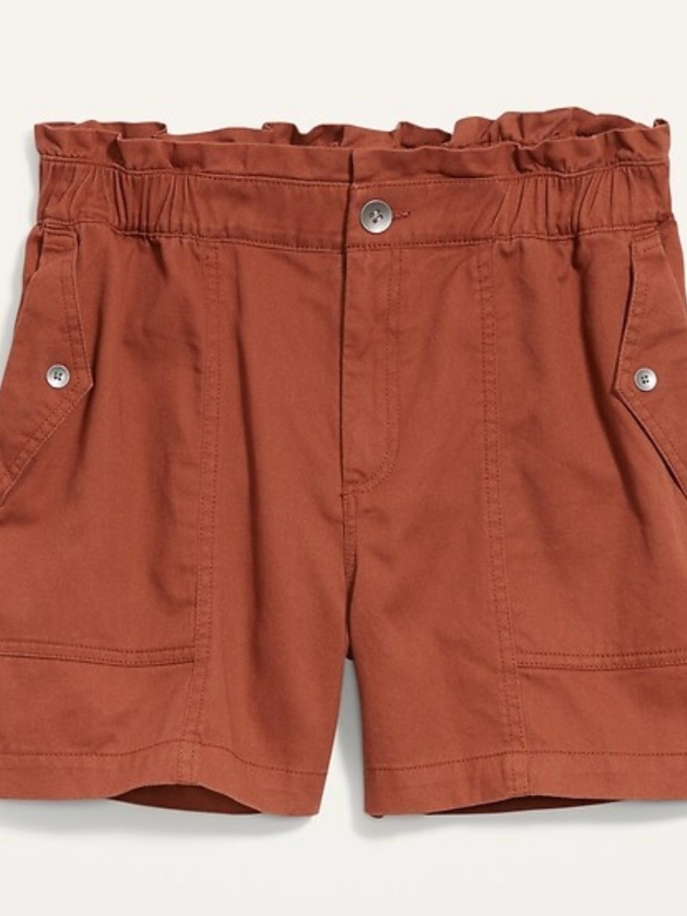 Old Navy High-Waisted Twill Utility Shorts  Plus Size XXL NWT